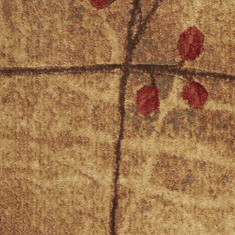 Nourison Somerset 2'3" x 10' Latte Rustic Indoor Rug