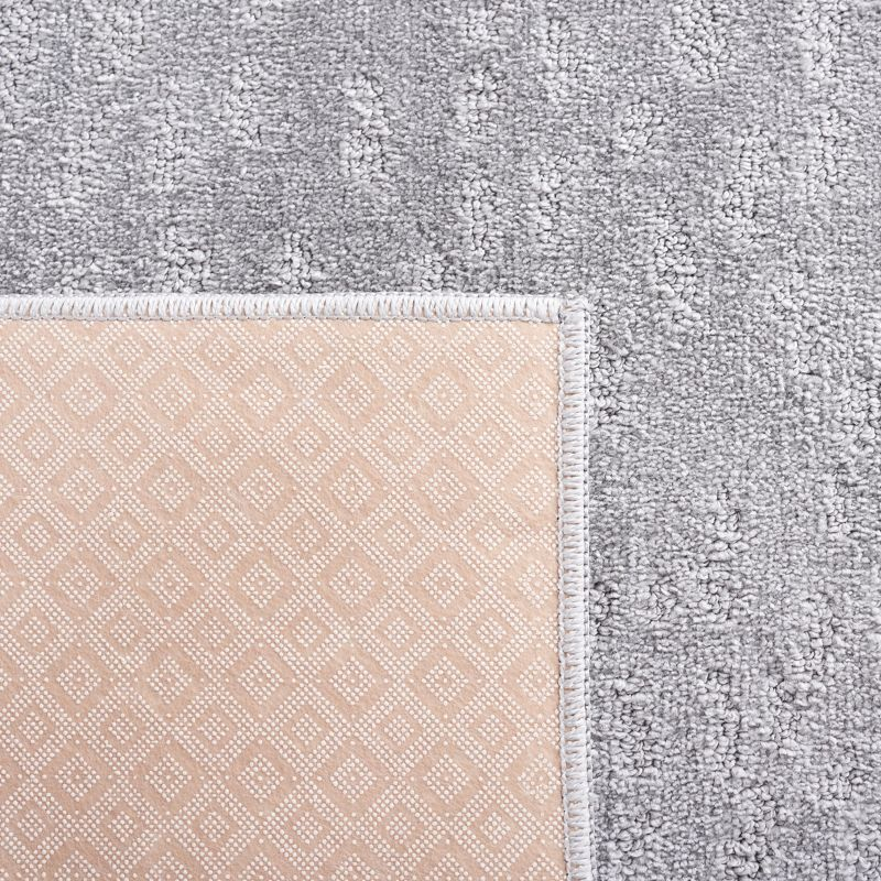 Pattern and Solid PNS408 Power Loomed Area Rug - Grey - 6'7"x9' - Safavieh.
