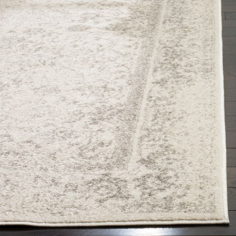 Adirondack ADRW109 Power Loomed Area Rug - Ivory/Silver - 3'x5' - Safavieh.