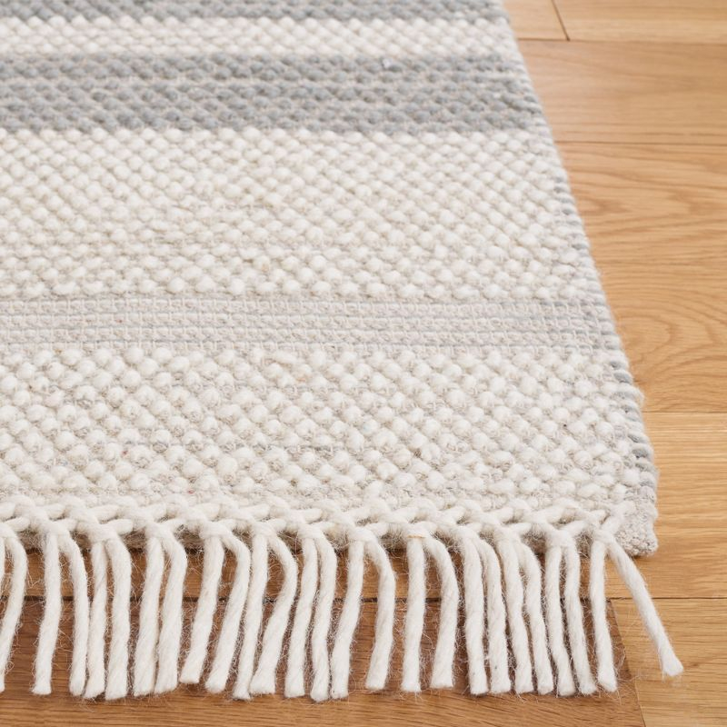 Natura NAT225 Power Loomed Area Rug - Ivory/Gray - 8'x10' - Safavieh.