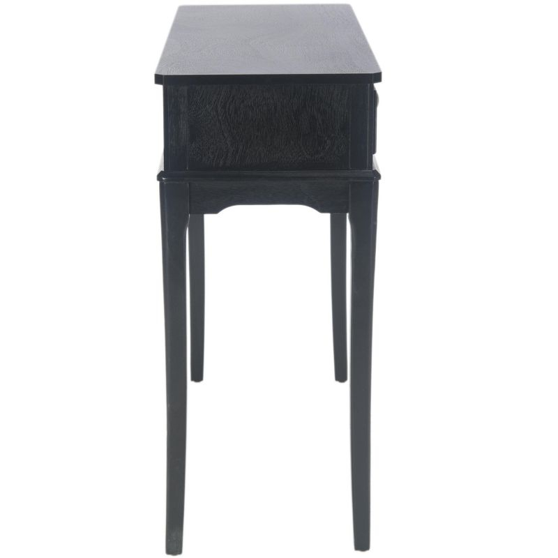 Opal 2 Drawer Console Table - CNS5726B - Black - Safavieh