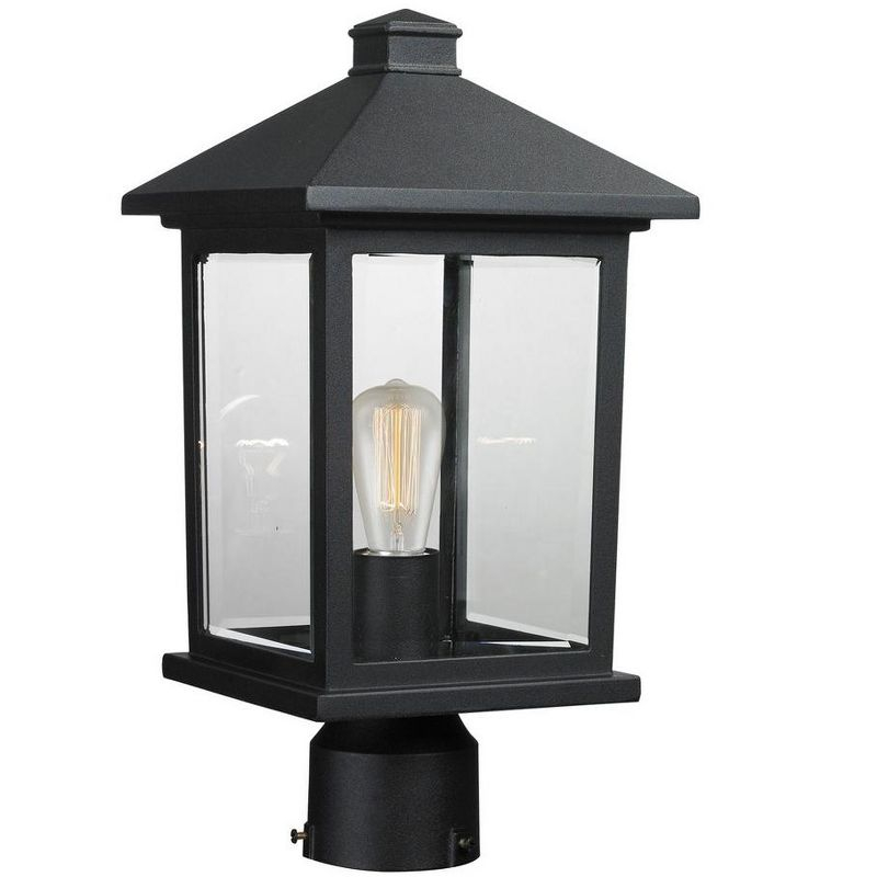 Z-Lite Portland 1 - Light Post Light in  Black