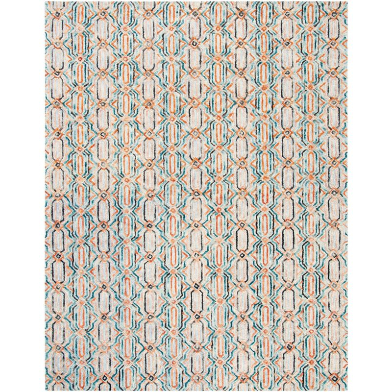 Trace TRC511 Hand Tufted Indoor Area Rug - Light Blue/Blue - 8'x10' - Safavieh