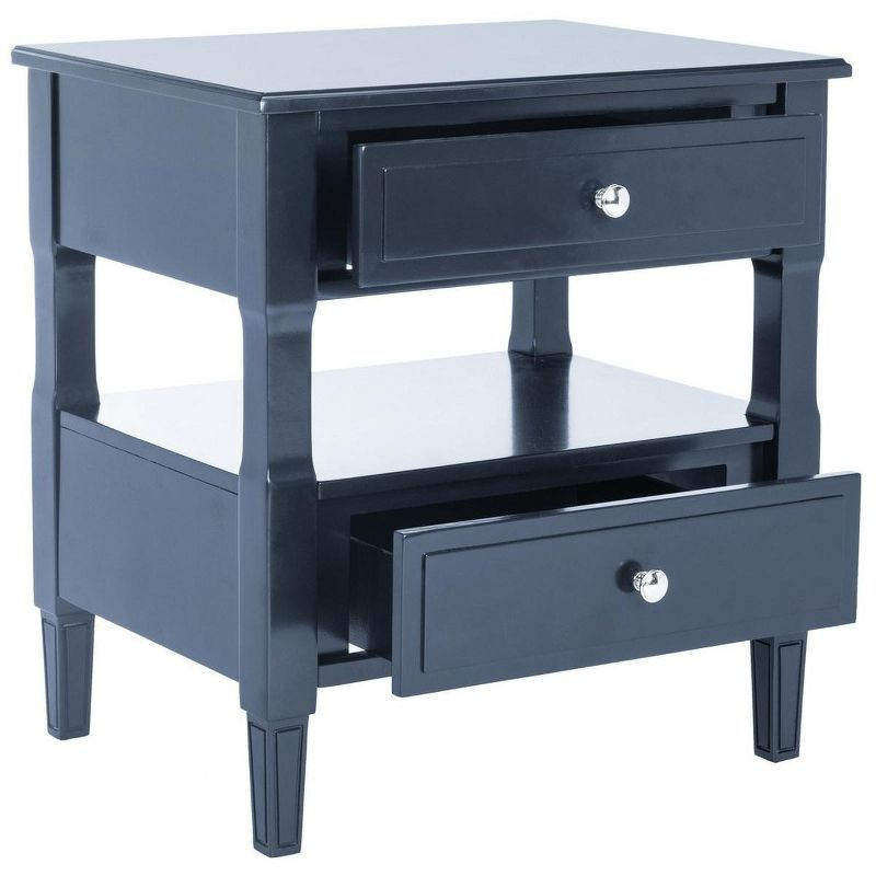 Jenson Side Table - Navy - Safavieh.