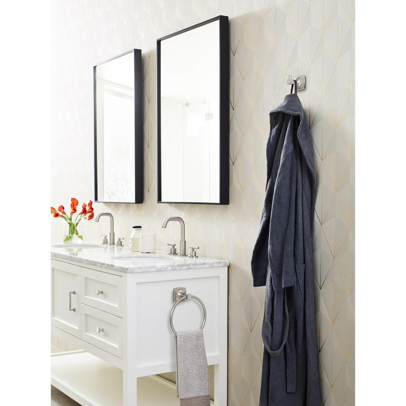 Amerock Stature Brushed Nickel Single Prong Robe Hook