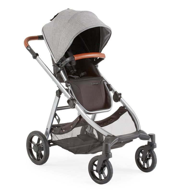 Contours Legacy Single to Double Convertible Stroller - Gray