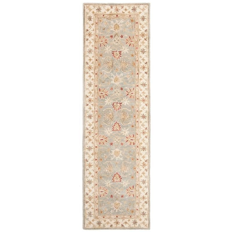 Antiquity AT822 Hand Tufted Accent Rug - Grey Blue/Beige - 2'3"x4' - Safavieh.
