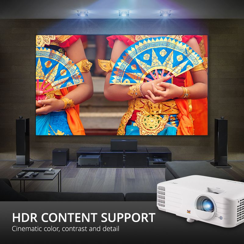 Manufacturer Refurbished - ViewSonic 240Hz 4.2ms Home Theater Projector PX701-4K True 4K UHD 3200 Lumens  (CR)