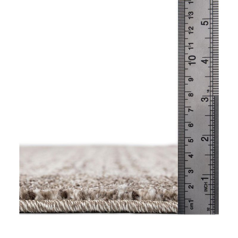 Unique Loom Abigail Del Mar Area Rug , 8'x8' Square ,Beige