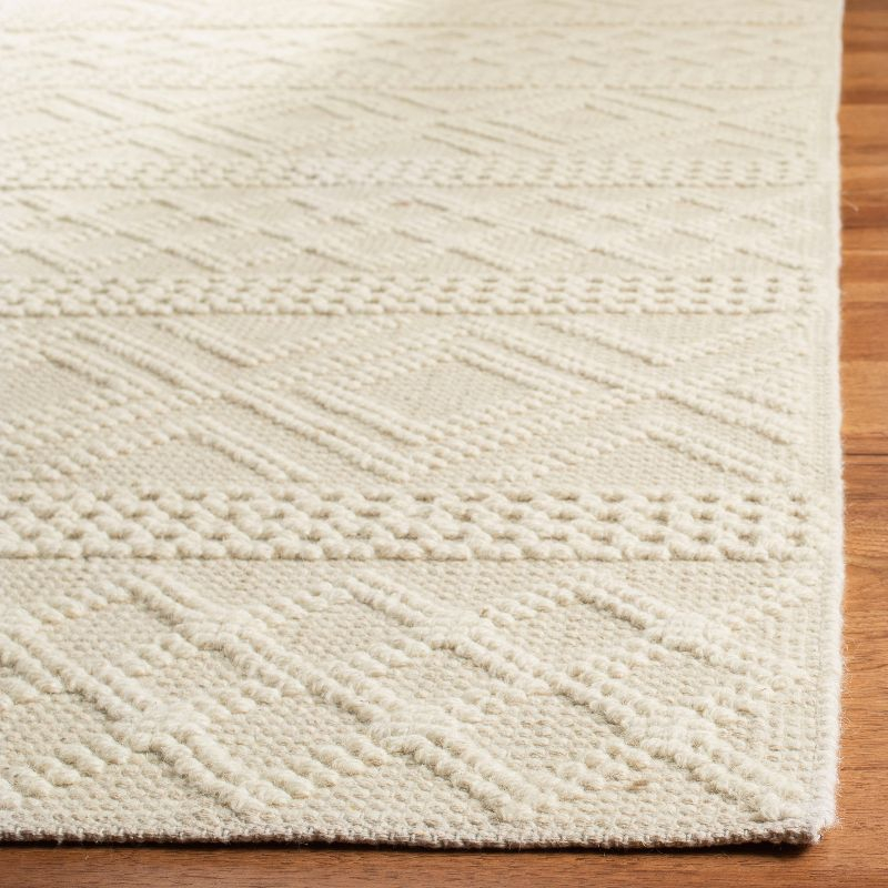 Vermont VRM211 Hand Woven Runner Rug - Ivory - 2'3"x16' - Safavieh.