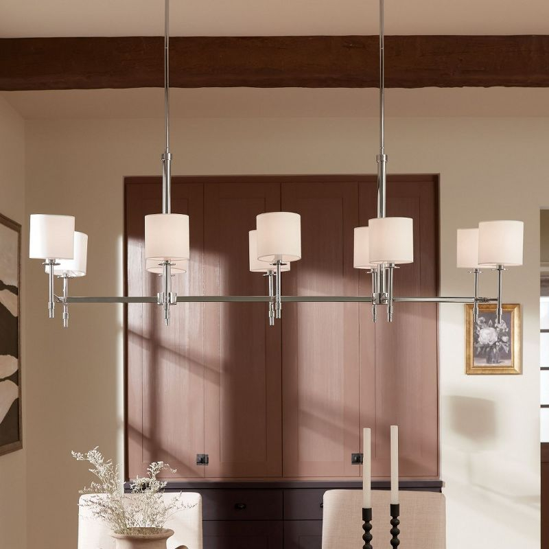 Kichler Lighting Ali 10 - Light Chandelier in  Polished Nickel