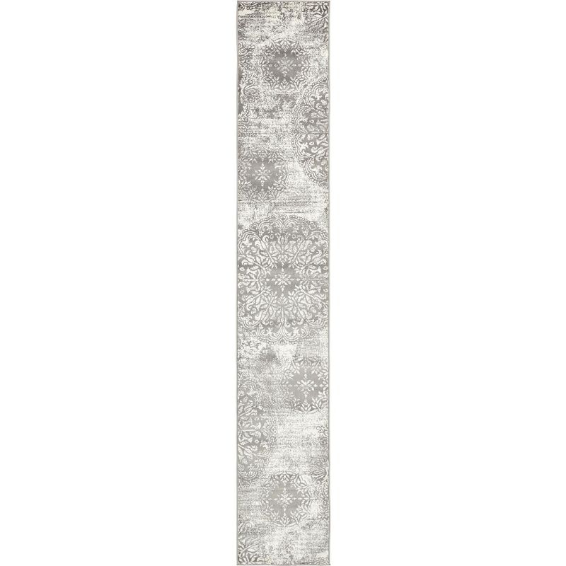 Unique Loom 2' 0 x 13' 0 Sofia Grand Gray Area Rug