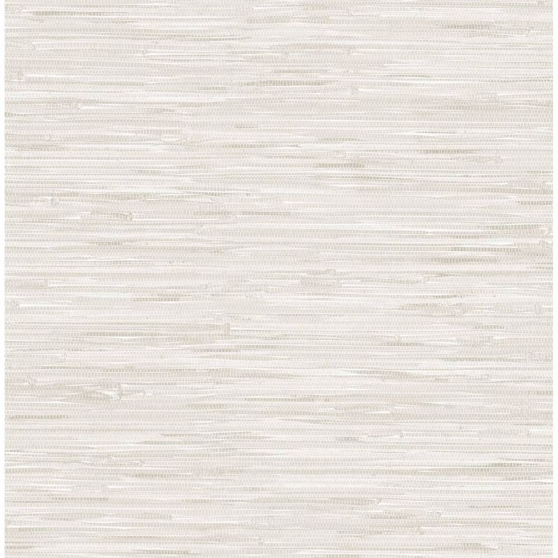 NuWallpaper Grassweave Peel & Stick Wallpaper Cream: Removable Textured Vinyl, Self-Adhesive, Classic Crosshatch Pattern