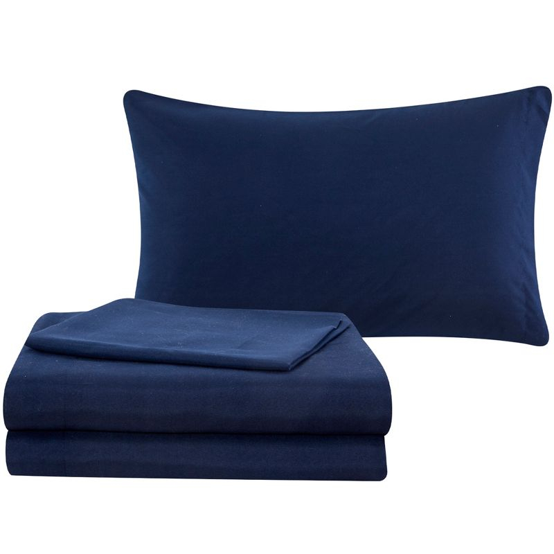 Modern Threads Printed Reversible Complete Bed Set Corsicana, Full
