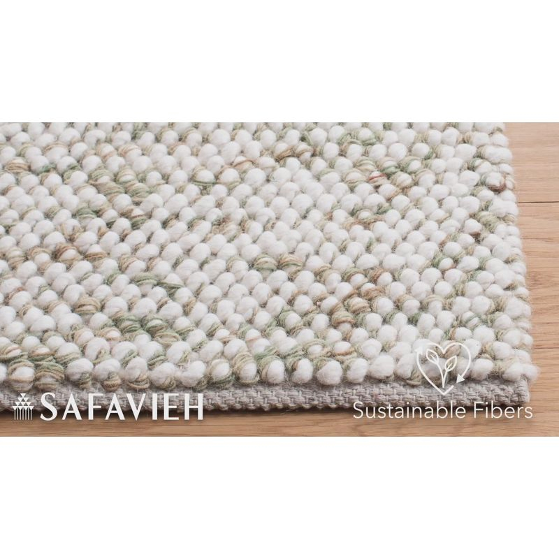 Natura NAT182 Hand Loomed Area Rug - Gray/Ivory - 5'x8' - Safavieh.