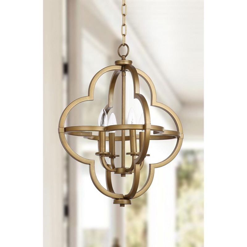 Millard Orb Pendant - LIT4373 - Brass - Safavieh