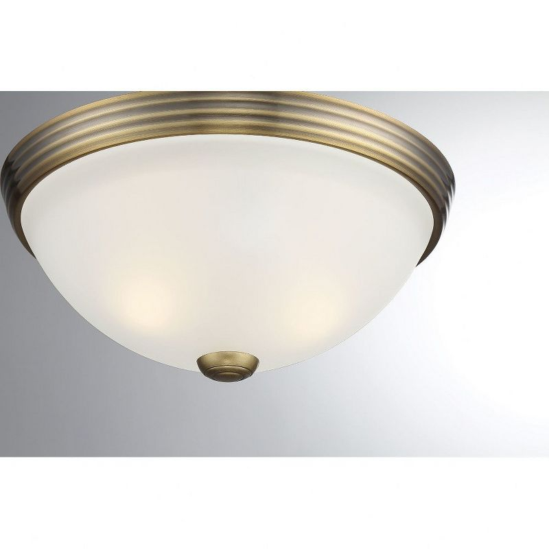 Savoy House NULL 2 - Light Flush Mount in  Warm Brass