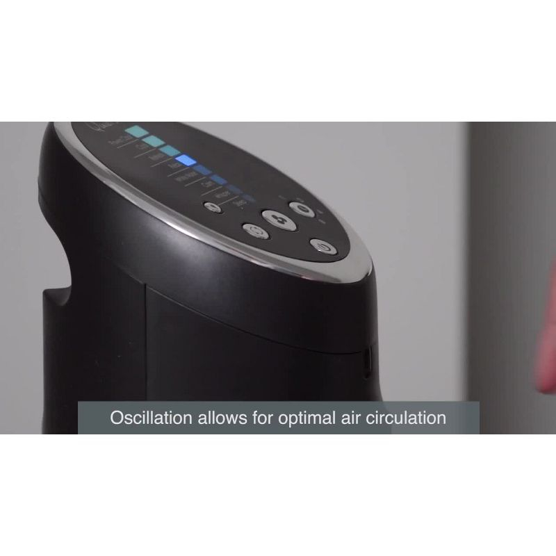 Honeywell QuietSet 5 Speed Oscillating Tower Fan White HYF260W