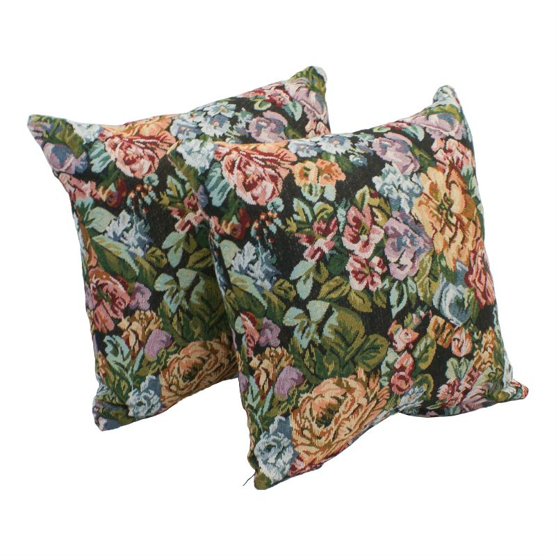 Blazing Needles Indoor Throw Pillows Potpourri Floral
