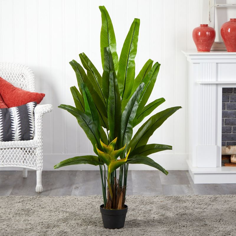 Nearly Natural 4.5-ft Travelers Palm Artificial Tree