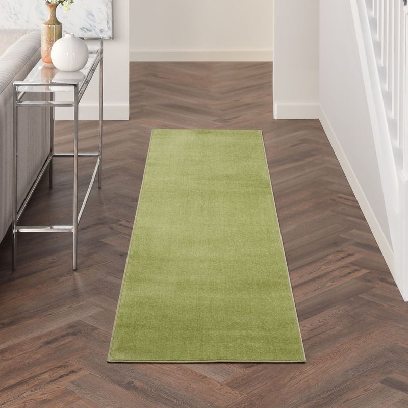 Nourison Nourison Essentials NRE01 Indoor/outdoor Area Rug - Green 2'2" x 10'