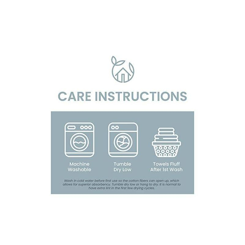 2pc Odor Resistant Bath Sheets Shifting Sand - Bennett & Shea Home: Heavyweight Cotton, Machine Washable