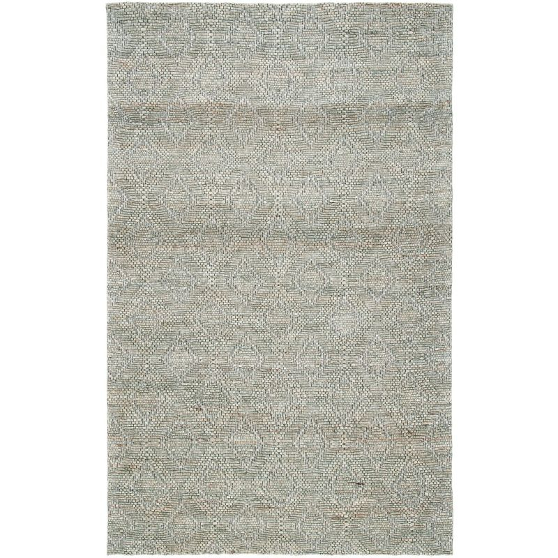 Marbella MRB307 Hand Woven Area Rug - Grey/Sage - 5'x8' - Safavieh.