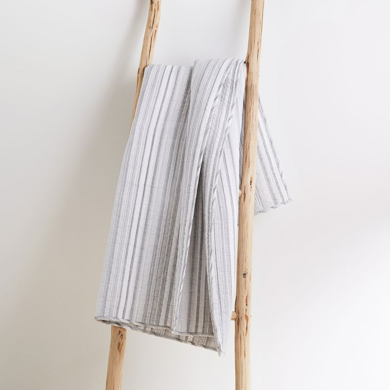 Bondi Stripe Quilted Throw - Levtex Home