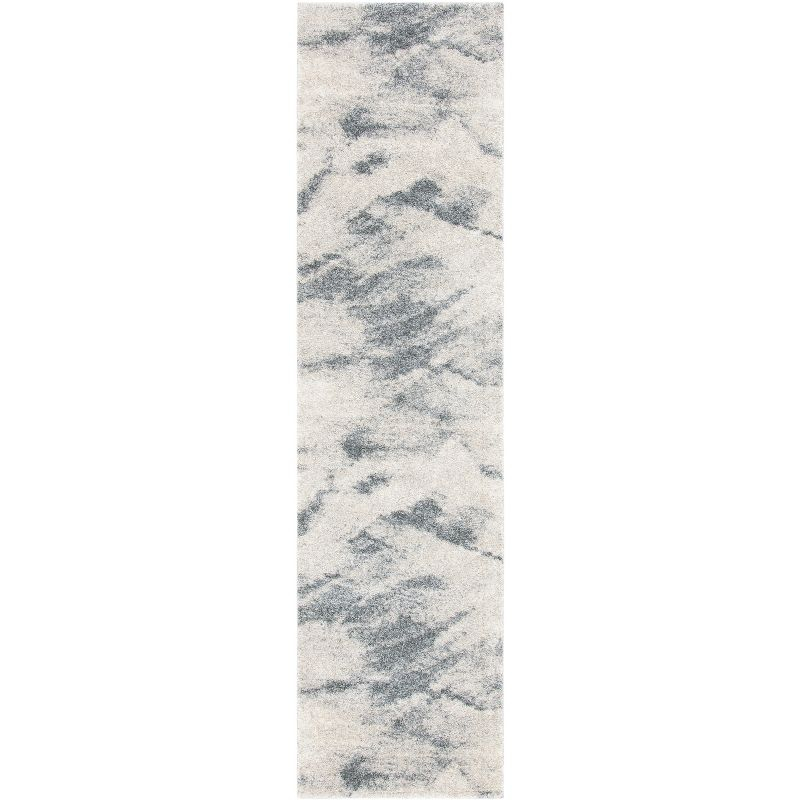 Retro RET2891 Power Loomed Runner Rug - Beige/Grey - 2'3"x9' - Safavieh.
