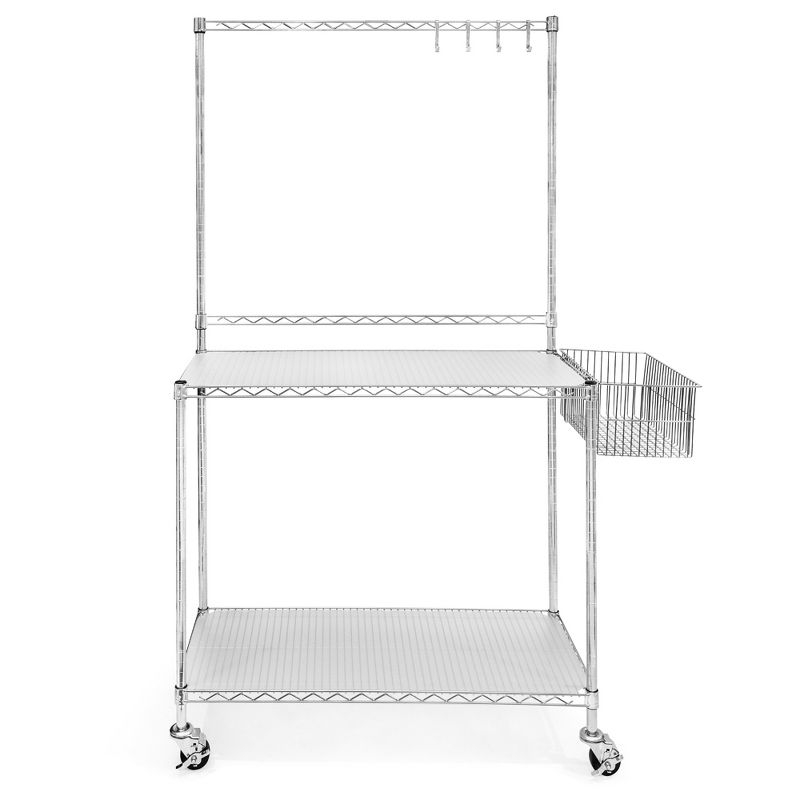 Shelving.com Laundry Cart - 18"d x 42"w x 76"h