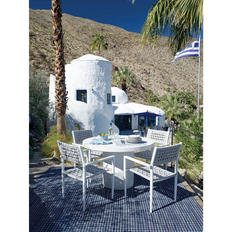 Coco Blue Handwoven Indoor/Outdoor Rug