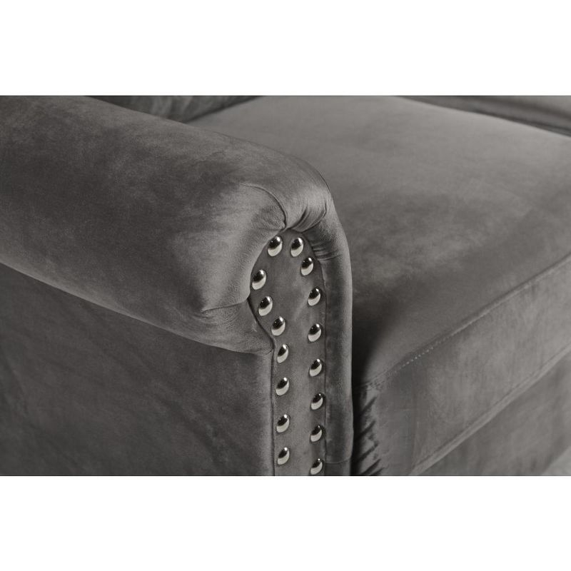 New Classic Furniture, Alani Loveseat-Slate Gray
