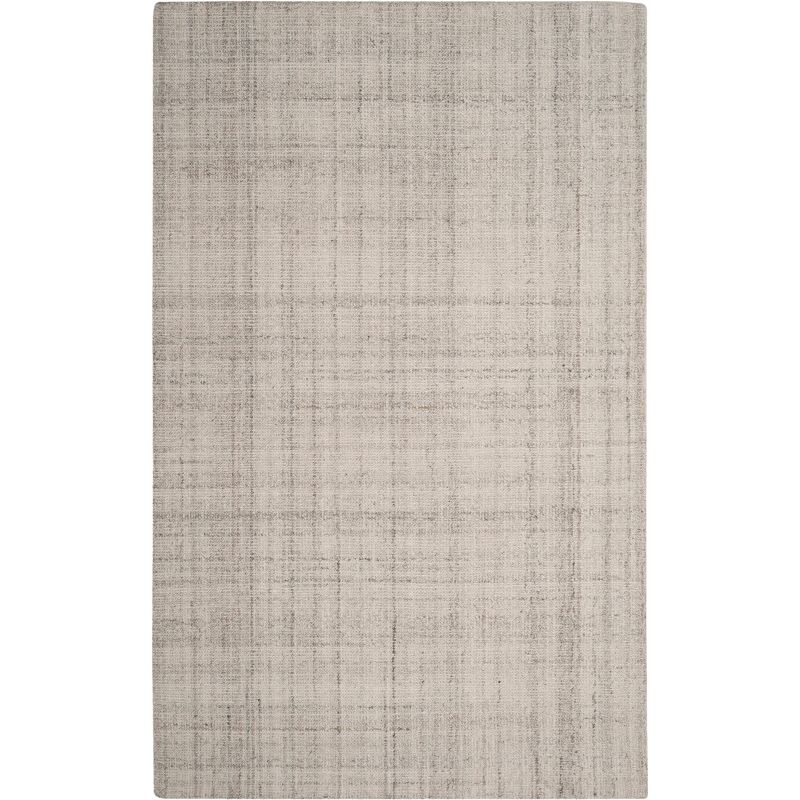 Abstract ABT141 Hand Tufted Indoor Accent Rug - Light Grey - 4'x6' - Safavieh