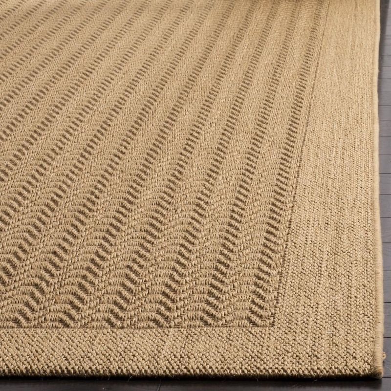 Huxley Sisal PAB321 Power Loomed, Jacquard Weave Indoor Accent Rug - 4'x6' - Maize - Safavieh