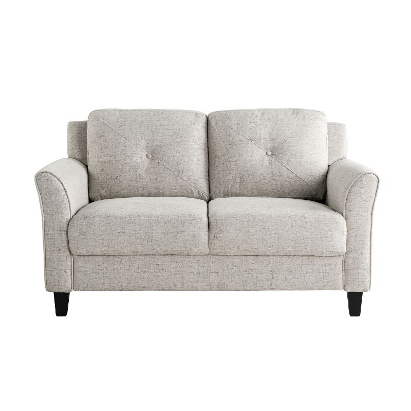 Lifestyle Solutions Harper Loveseat Woven Beige