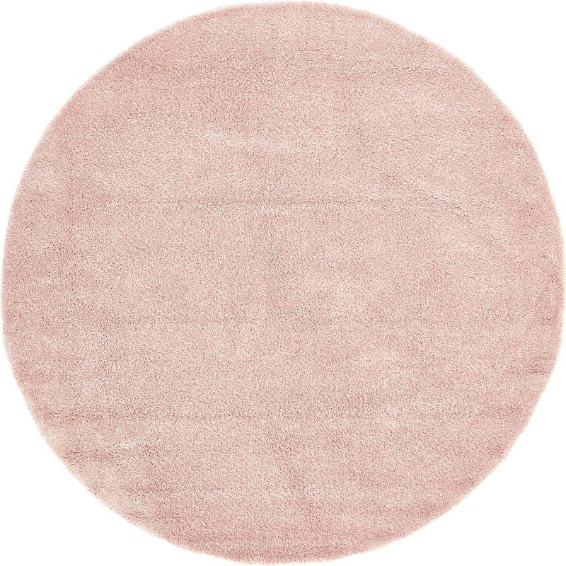Unique Loom 8' 0 x 8' 0 Solo Calabasas Pink Area Rug