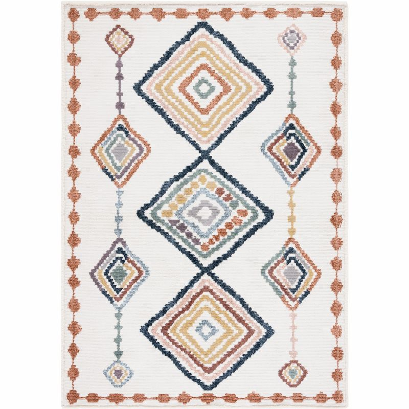 Marrakesh MRK616 Power Loomed Area Rug - Ivory/Multi - 8'9"x11'9" - Safavieh.