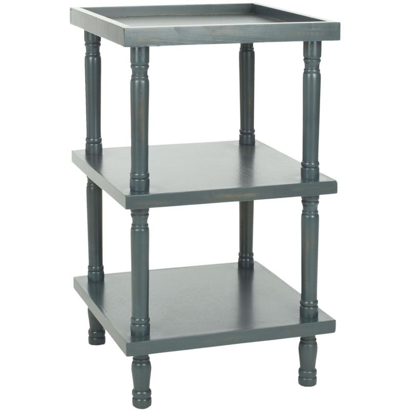 Esmeralda Side Table - AMH6602C - Teal - Safavieh Couture