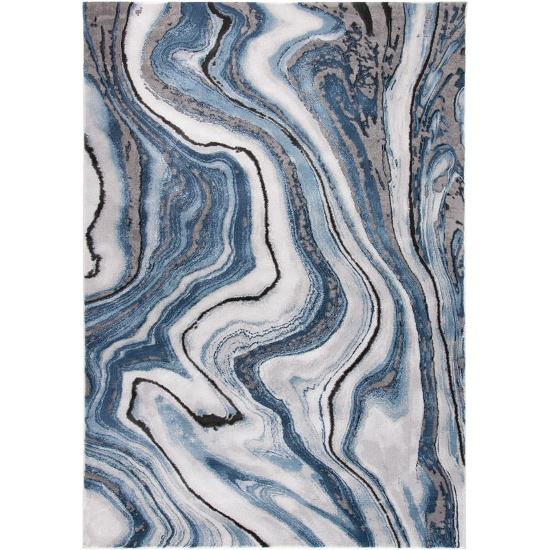 Craft CFT819 Loomed Indoor Area Rug - Blue/Grey - 2'7"x5' - Safavieh