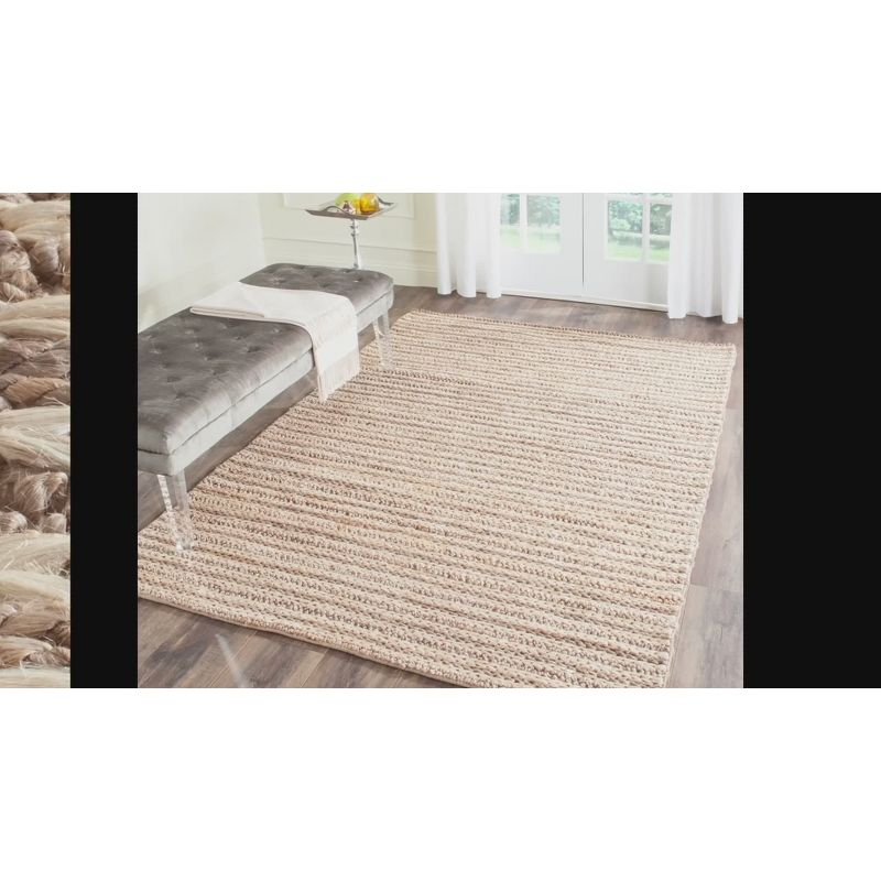 Natural Fiber NF653 Hand Woven Indoor Area Rug - Natural - 10'x14' - Safavieh.