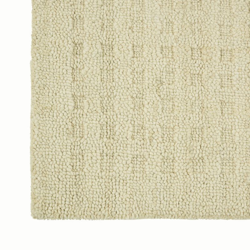 Nourison Perris Textured Indoor Area Rug Ivory 6'6" x 9'6"