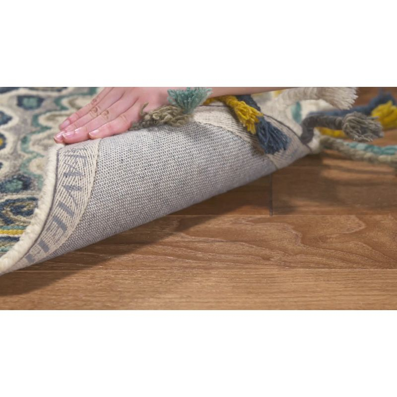 Aspen APN251 Hand Tufted Area Rug - Ivory/Charcoal - 3' X 5' - Safavieh.