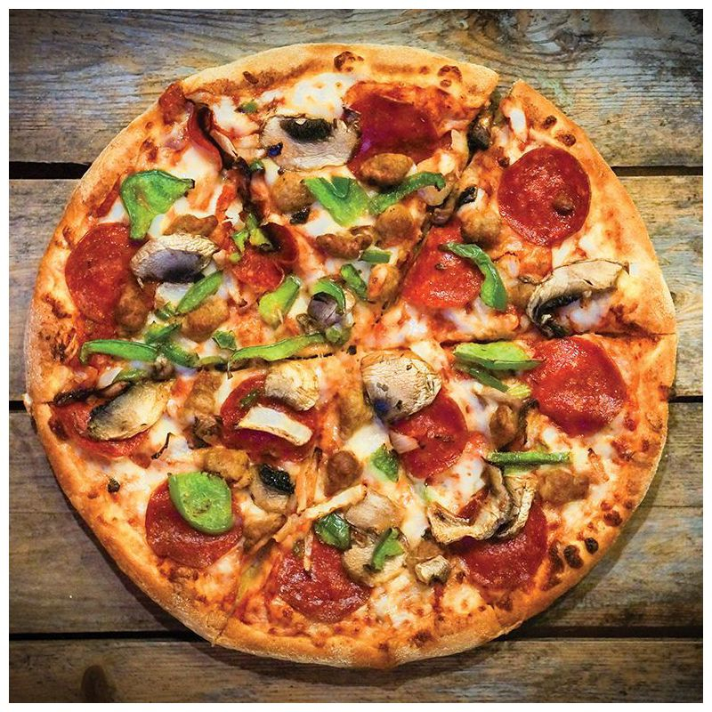 Nordic Ware Naturals Large Pizza Pan: Aluminum Round Pizza Tray, Oven-Safe, Hand Wash, 16" Silver Baking Pan