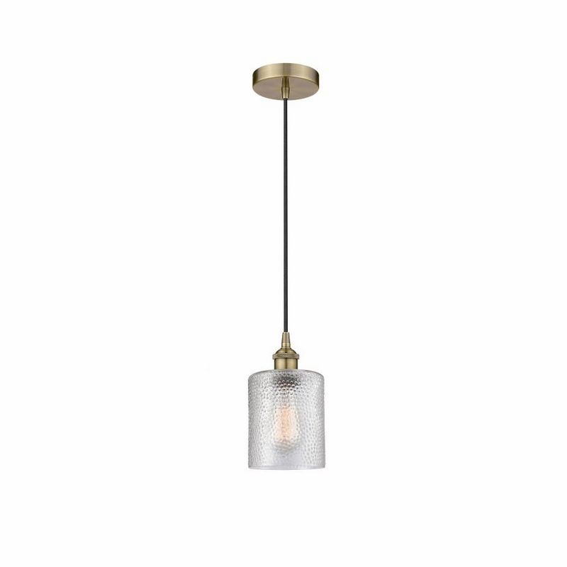 Cobbleskill 1 - Light Single Drop Pendant Pendant
