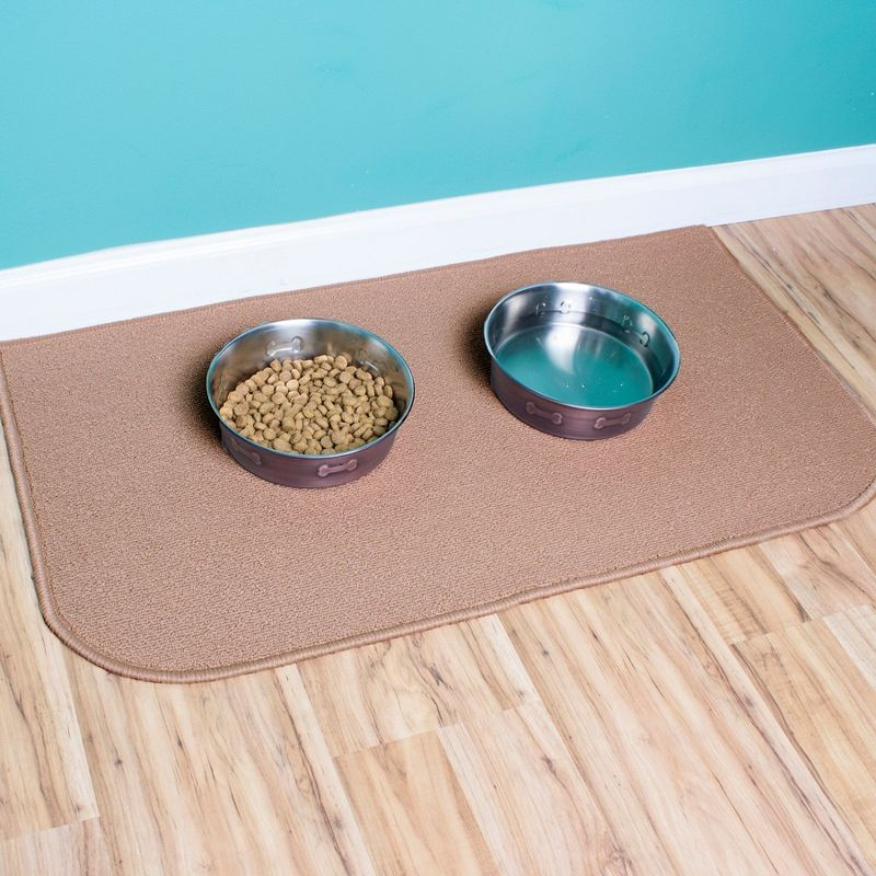 John Ritzenthaler Co. Indoor Accent Rug, 20" x 36", Solid Beige