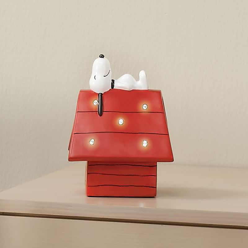 Bedtime Originals Snoopy Dog House Sculpted LED Table Top Night Light Lamp