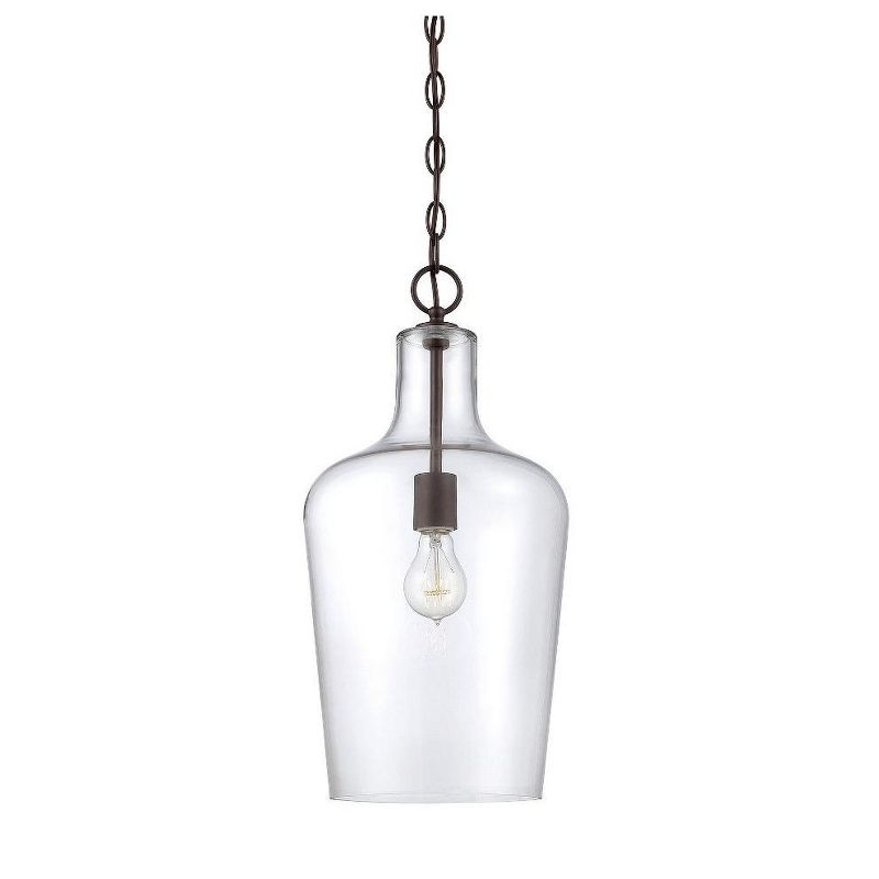Savoy House Franklin 1 - Light Pendant in  English Bronze