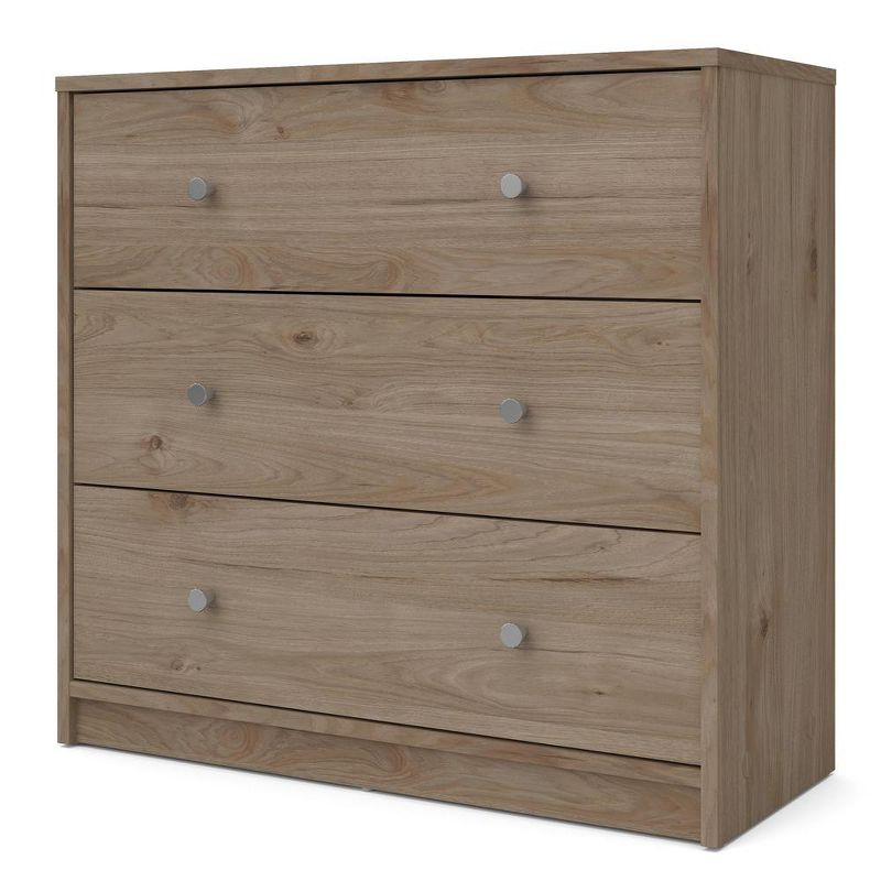 Tvilum, 3 Drawer Chest Jackson Hickory