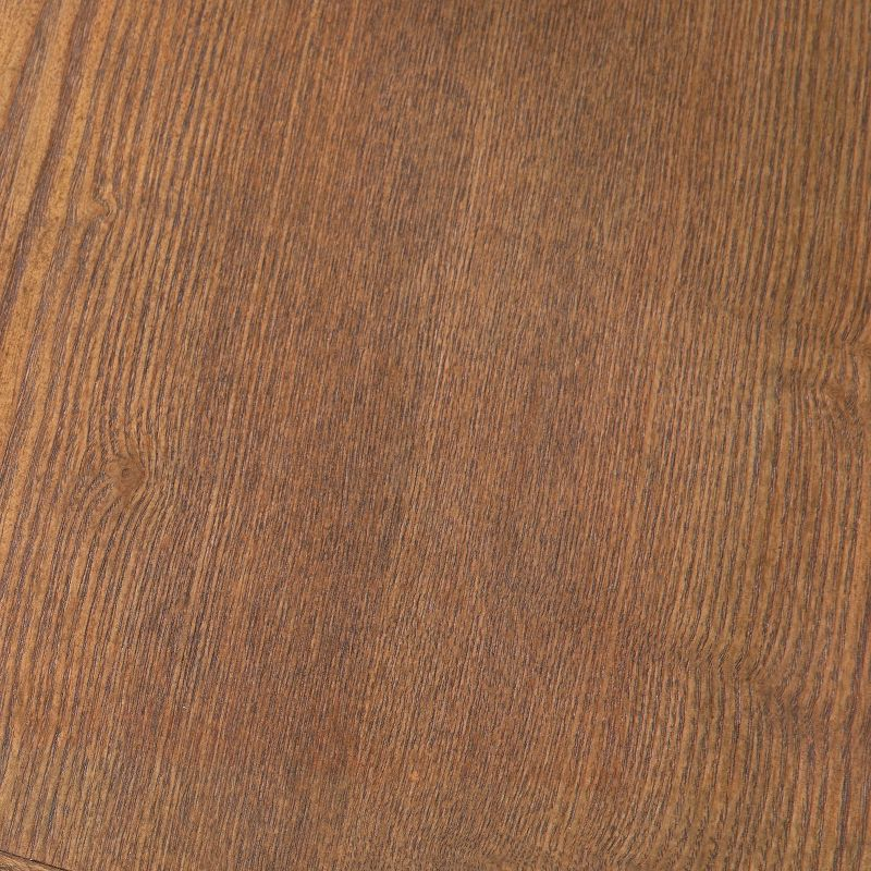 Flash Furniture Advantage Hand Scraped Dark Natural X-Back Chair