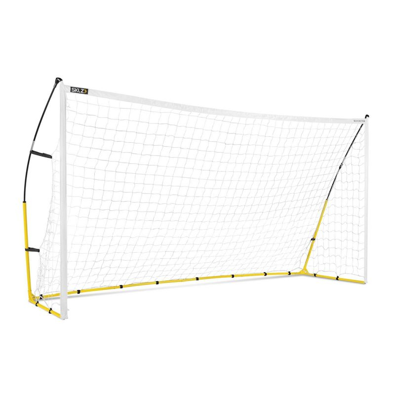 SKLZ Quickster 12' x 6' Soccer Goal - Yellow/White